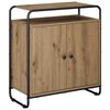 vidaXL Sideboard Artisan-Eiche 68 x 35 x 75 cm Holzwerkstoff