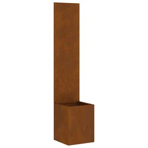 vidaXL Garten Sichtschutz-Leinwand Rostig 32 x 150 cm Wetterfeststahl