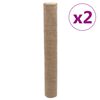 vidaXL Jute-Rollen 2 Stk. 1x50 m 100 % Jute 200 g/m&sup2;
