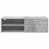 vidaXL Holzschrank Beton Grau 100,5 x 39 x 30 cm Holzwerkstoff