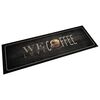 vidaXL K&uuml;chenteppich Waschbar Kaffee 60x180 cm Samt