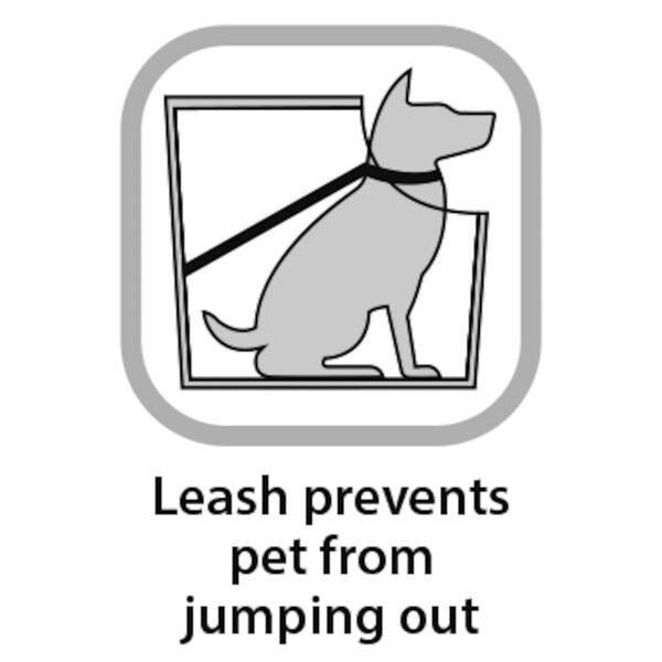 FLAMINGO Hunde-Tragetasche Armando 36x22x29 cm Schwarz