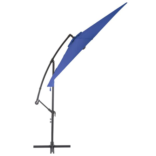vidaXL Ampelschirm mit Aluminium-Mast 300 cm Blau