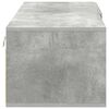 vidaXL Holzschrank Beton Grau 100,5 x 39 x 30 cm Holzwerkstoff