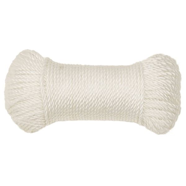 vidaXL Arbeitsseil Weiß 6 mm 250 m Polypropylen