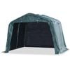 vidaXL Weidezelt PVC 550 g/m&sup2; 3,3&times;3,2 m Dunkelgr&uuml;n