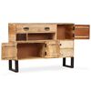 vidaXL Sideboard Massivholz Mango 115x30x80 cm