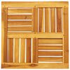 vidaXL Tischplatte 50x50x2 cm Quadratisch Massivholz Akazie