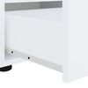 vidaXL TV-Schrank VISNES Wei&szlig; 100x40x38 cm Holzwerkstoff