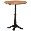 vidaXL Bistrotisch &Oslash;60x76 cm Akazie Massivholz
