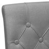 vidaXL Esszimmerst&uuml;hle 6 Stk. Hellgrau Stoff