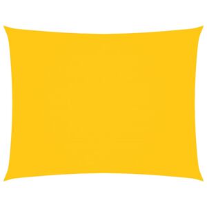 vidaXL Sonnensegel Oxford-Gewebe Rechteckig 3,5x4,5 m Gelb