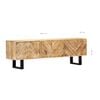 vidaXL TV-Schrank 140 x 30 x 45 cm Massivholz Mango
