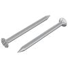 vidaXL N&auml;gel f&uuml;r Holz 2 St&uuml;ck silberfarben &Oslash; 3 x 15 mm aus Metall