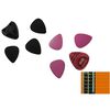 Gitarren Pleks Plektren Picks Gitarre + Plektrenhalter