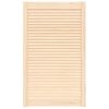 vidaXL Schrankt&uuml;r Lamellen-Design 99,3x59,4 cm Massivholz Kiefer