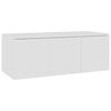vidaXL TV-Schrank Wei&szlig; 80x34x30 cm Holzwerkstoff