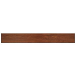 vidaXL Fensterbank Braunes Holz 80 x 10 x 4,5 cm PVC