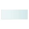 vidaXL Regalboden Glas Transparent 40x12 cm