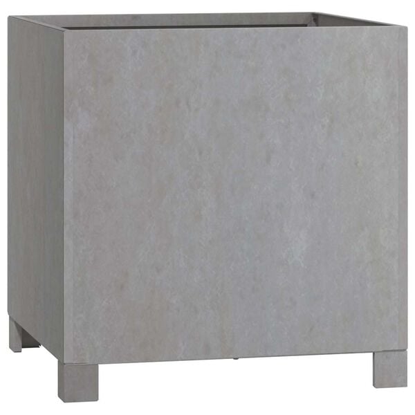 vidaXL Pflanzk&uuml;bel mit Beinen 2 Stk. Rostig 40x40x40 cm Cortenstahl