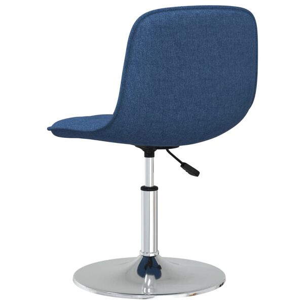 vidaXL Barhocker Blau Stoff