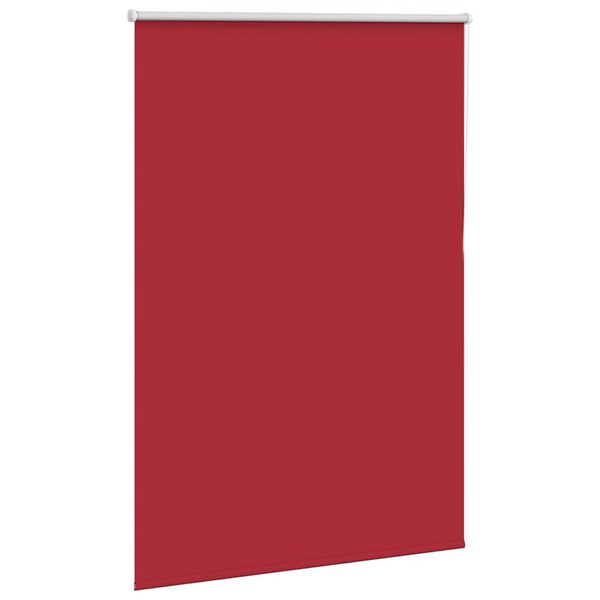 vidaXL Verdunkelungsrollo Rot 100x150cm Stoffbreite 95,7 cm Polyester