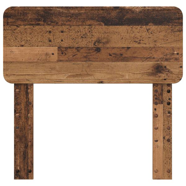 vidaXL Kopfteil mit Kopfteil Altholz 75 cm Holzwerkstoff