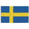 vidaXL Flagge Schwedens 90 x 150 cm