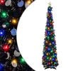 vidaXL Pop-up-LED-Weihnachtsbaum mit Sternspitze 150 cm 50 LEDs PET
