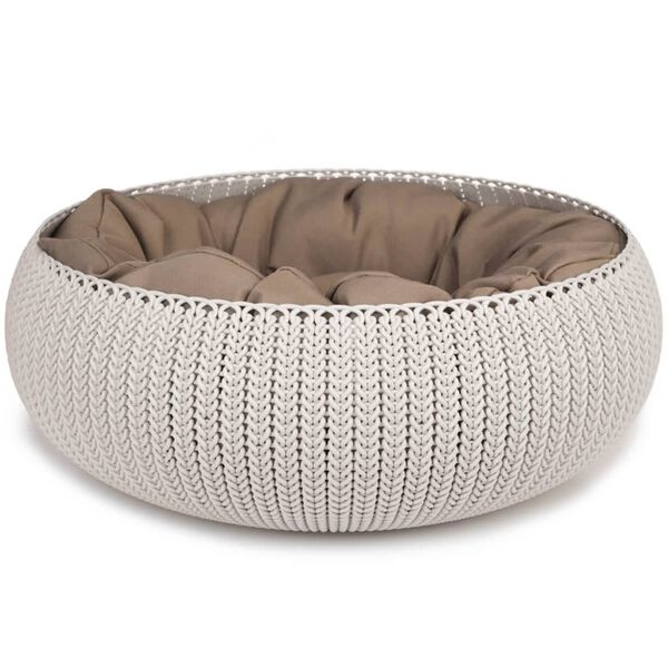 Curver Haustier-Bett Cosy 50x22 cm Cremefarben 700508