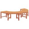 vidaXL Baumbank 4 -Seater 210 x 80 x 45 cm Massives Eukalyptus Holz