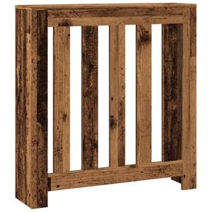 vidaXL Heizk&ouml;rperverkleidung Altholz-Optik 78x20x82 cm Holzwerkstoff
