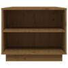 vidaXL Couchtisch Honigbraun 90x49x40,5 cm Massivholz Kiefer