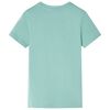 Kinder-T-Shirt Helles Khaki 128