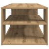 vidaXL Couchtisch Artisan-Eiche 100x50x40 cm Holzwerkstoff