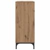 vidaXL Sideboard Artisan-Eiche 79,5 x 33 x 82 cm Holzwerkstoff