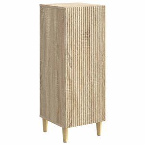 vidaXL Sideboard Sonoma-Eiche 33 x 34,5 x 90 cm Holzwerkstoff