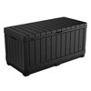 Keter Gartentruhe Kentwood 350 L Anthrazit
