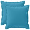 vidaXL Kissenbezug 2 stk. HOUTEN Himmelblau 30 x 30 cm Polyester