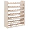 vidaXL Weinregal 67,5x25x87 cm Massivholz Kiefer