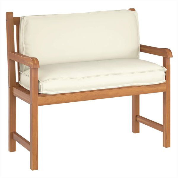 vidaXL Kissen Creme 120 x 40 x 12 cm Oxford-Stoff