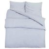 vidaXL Bettw&auml;sche-Set Grau 240x220 cm Leichte Mikrofaser