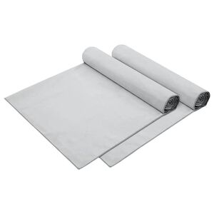 vidaXL Sonnenliege-T&uuml;cher 2 pcs Grau 210 x 75 cm