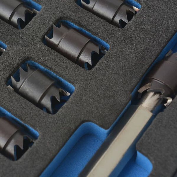 vidaXL 13-tlg. Schwei&szlig;punktfr&auml;ser-Set HSS