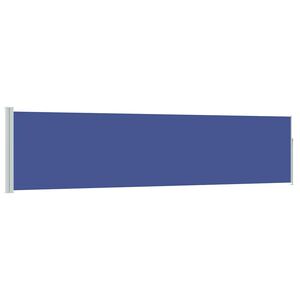 vidaXL Ausziehbare Seitenmarkise 120&times;500 cm Blau
