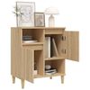 vidaXL Sideboard Sonoma-Eiche 60x35x70 cm Holzwerkstoff