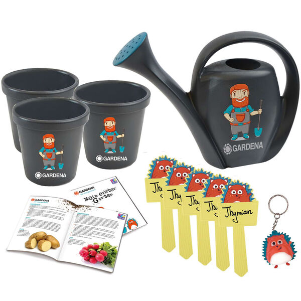 GARDENA 8-tlg. Spielzeug-Gartenset Kunststoff