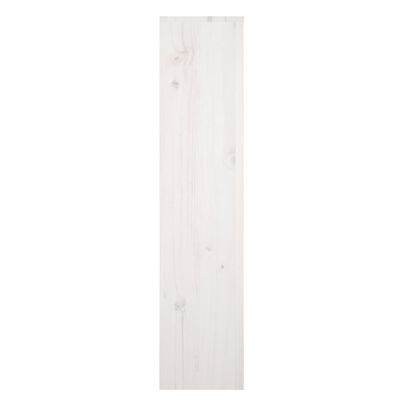 vidaXL Heizkörperverkleidung Weiß 169x19x84 cm Massivholz Kiefer