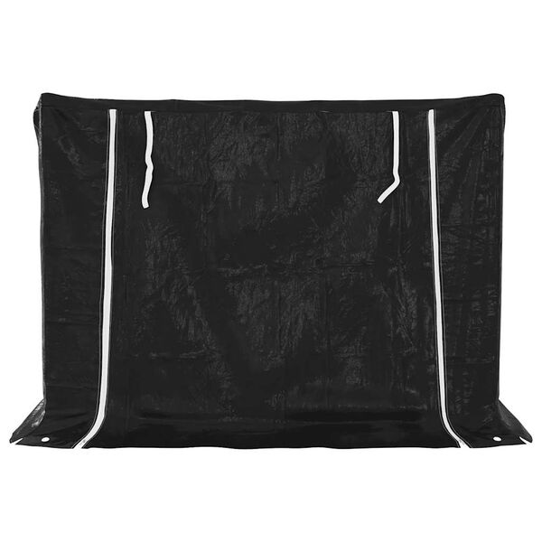 vidaXL Brennholzregal mit Regenschutz 150,5x100,5x110,5 cm