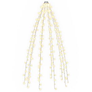 vidaXL Weihnachtsbaum-Lichternetz mit 250 LEDs 250 cm